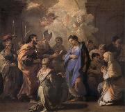 Luca Giordano, Holy Ana and the nina Maria Second mitade of the 17th century